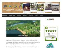 Tablet Screenshot of campingostergotland.com